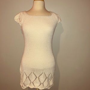 Natural knit dress